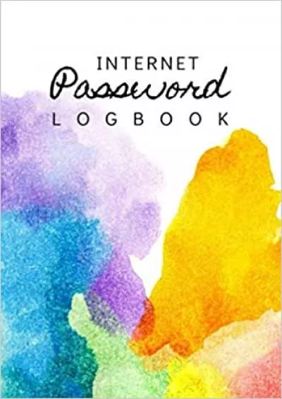 (BOOS)-INTERNET PASSWORD LOGBOOK Password Journal Password Log Book and Internet Password Organizer Alphabetical Pocket Size 6\' x 9\'