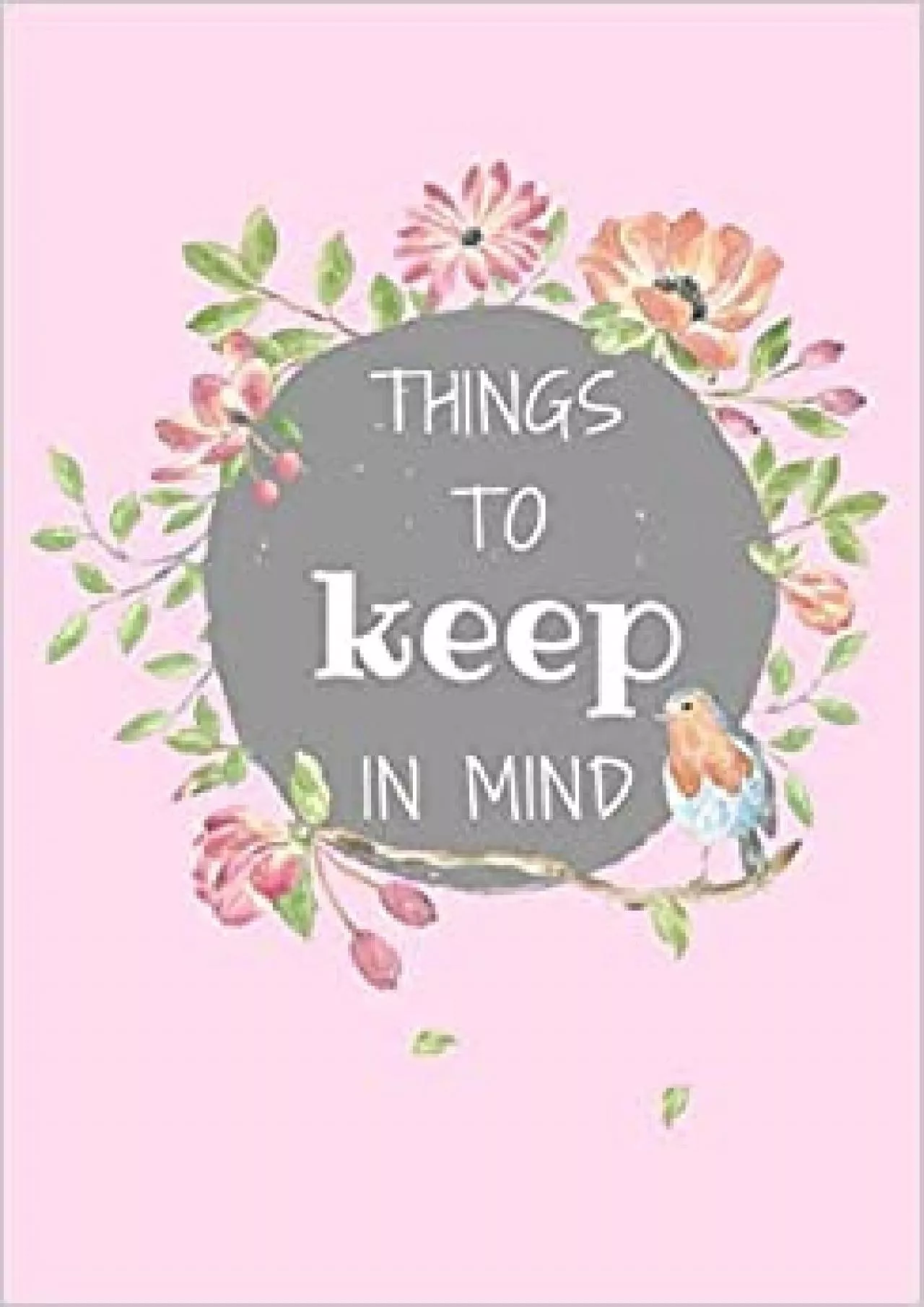 (DOWNLOAD)-Things to Keep in Mind A5 Internet Password Logbook Large Print with Tabs |