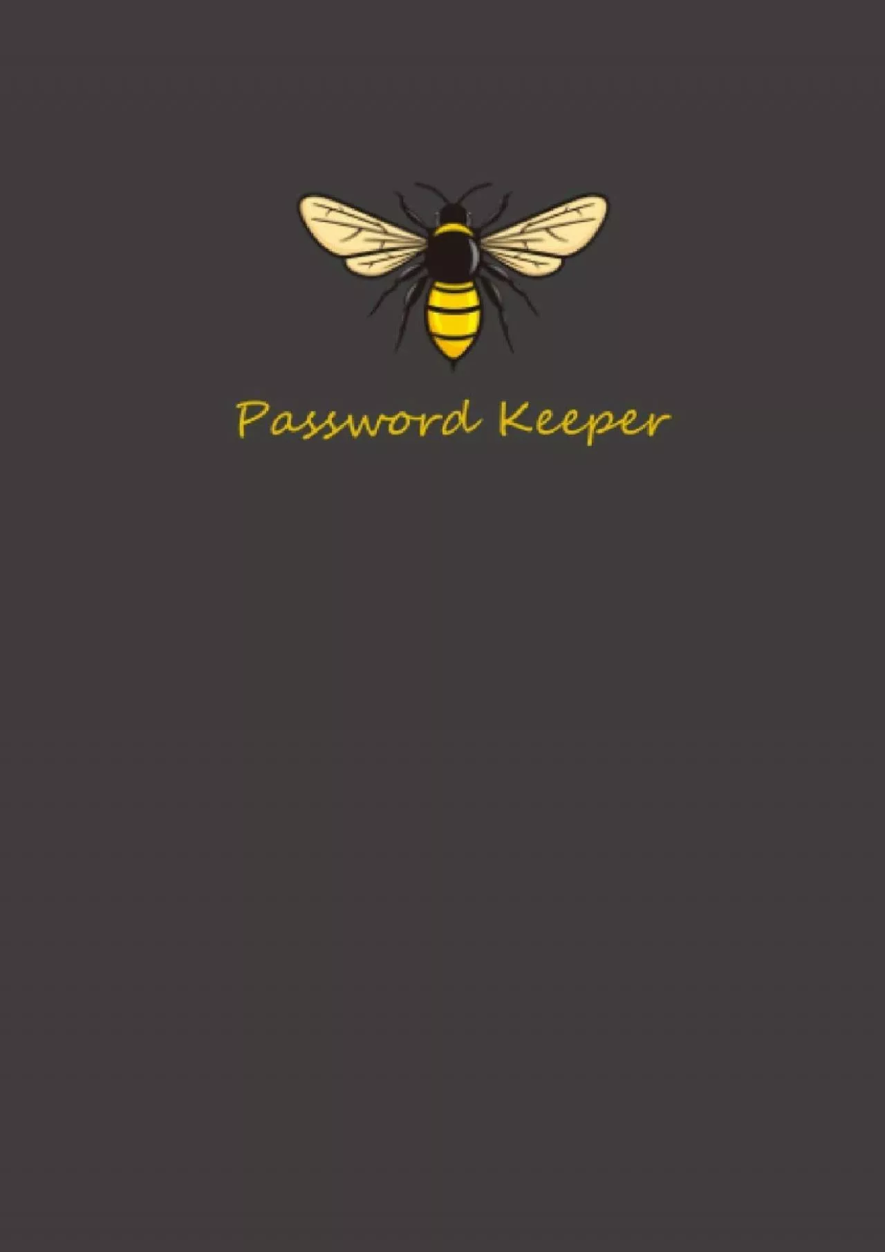 PDF-[READ]-Password Keeper: Internet Password Logbook Organizer with Alphabetical Tabs Pocket