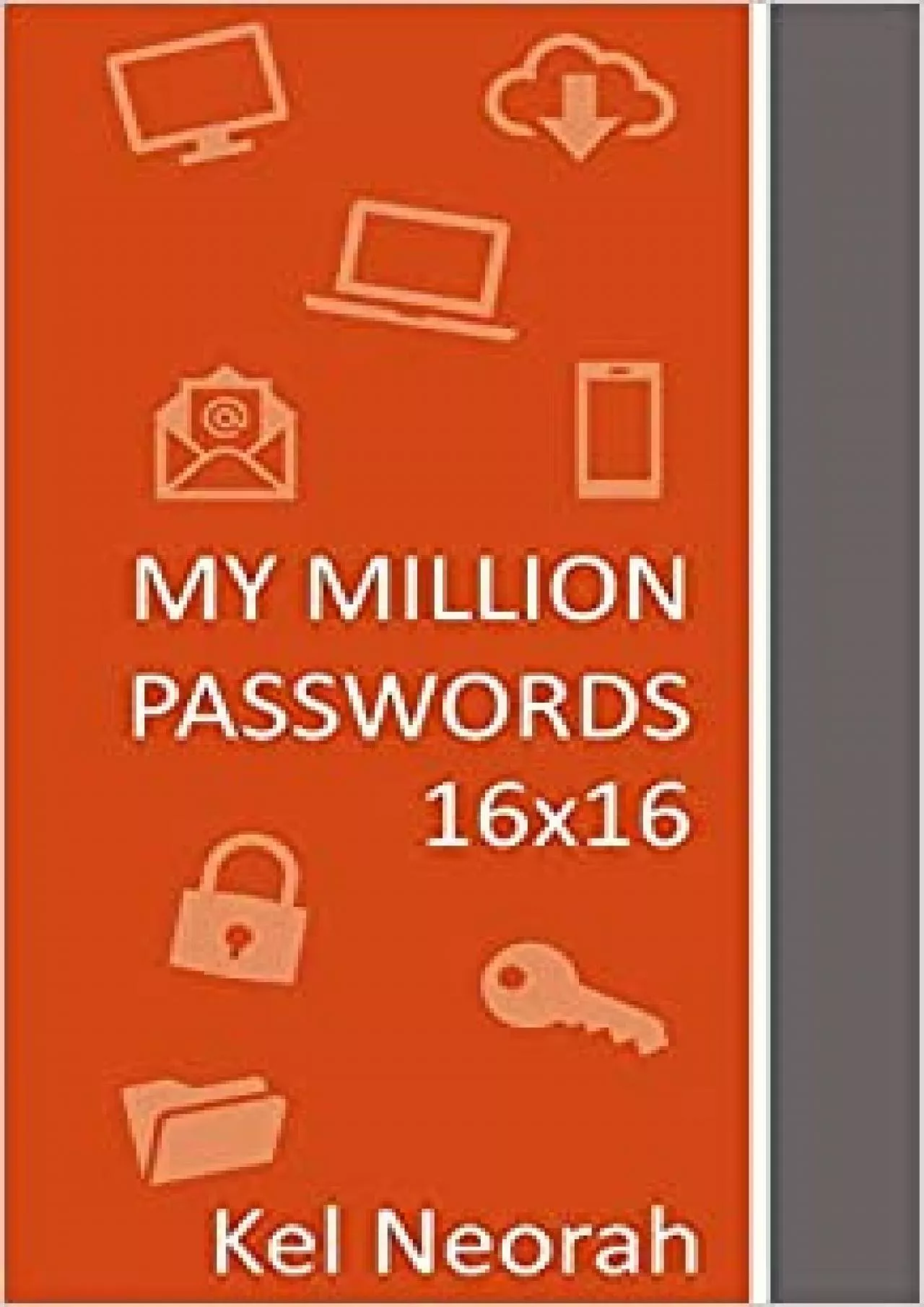 (DOWNLOAD)-My Million Passwords 16x16 A journal with 16x16 grids of combination of multiple