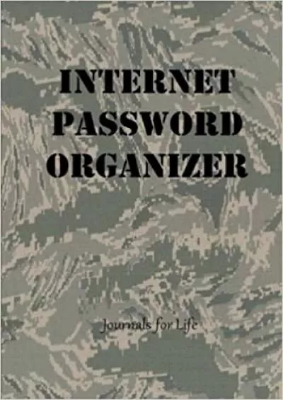 (EBOOK)-Internet Password Organizer US Air Force