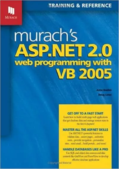 (DOWNLOAD)-Murach\'s ASPNET 20 Web Programming with VB 2005