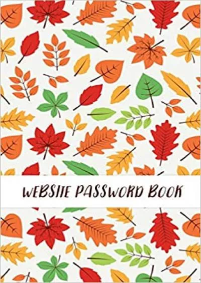 (DOWNLOAD)-Website Password Book Password Organizer Record Book for Username & Password Journal
