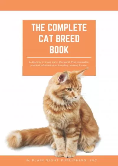 [READ]-The Complete Cat Breed Book: Hidden in Plain Sight Web Address  Password Journal (Disguised Password Books)