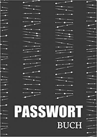 (BOOK)-Passwort Buch Handliches Passwortbuch mit A-Z Register zum Verwalten von Passwörtern Zugangsdaten und PINs | Logbuch fur Passwörter | Passwort Notizbuch | Format 6x9 108 Seiten (German Edition)