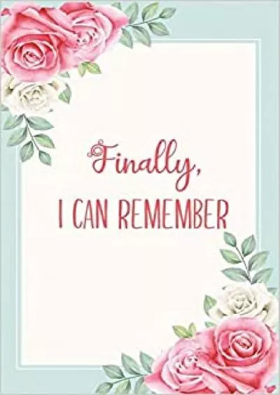 (BOOS)-Finally I Can Remember Internet Password Organizer| Pocket Size Alphabetical Password Book to Protect Usernames and  Notebook | Flower Teal Design