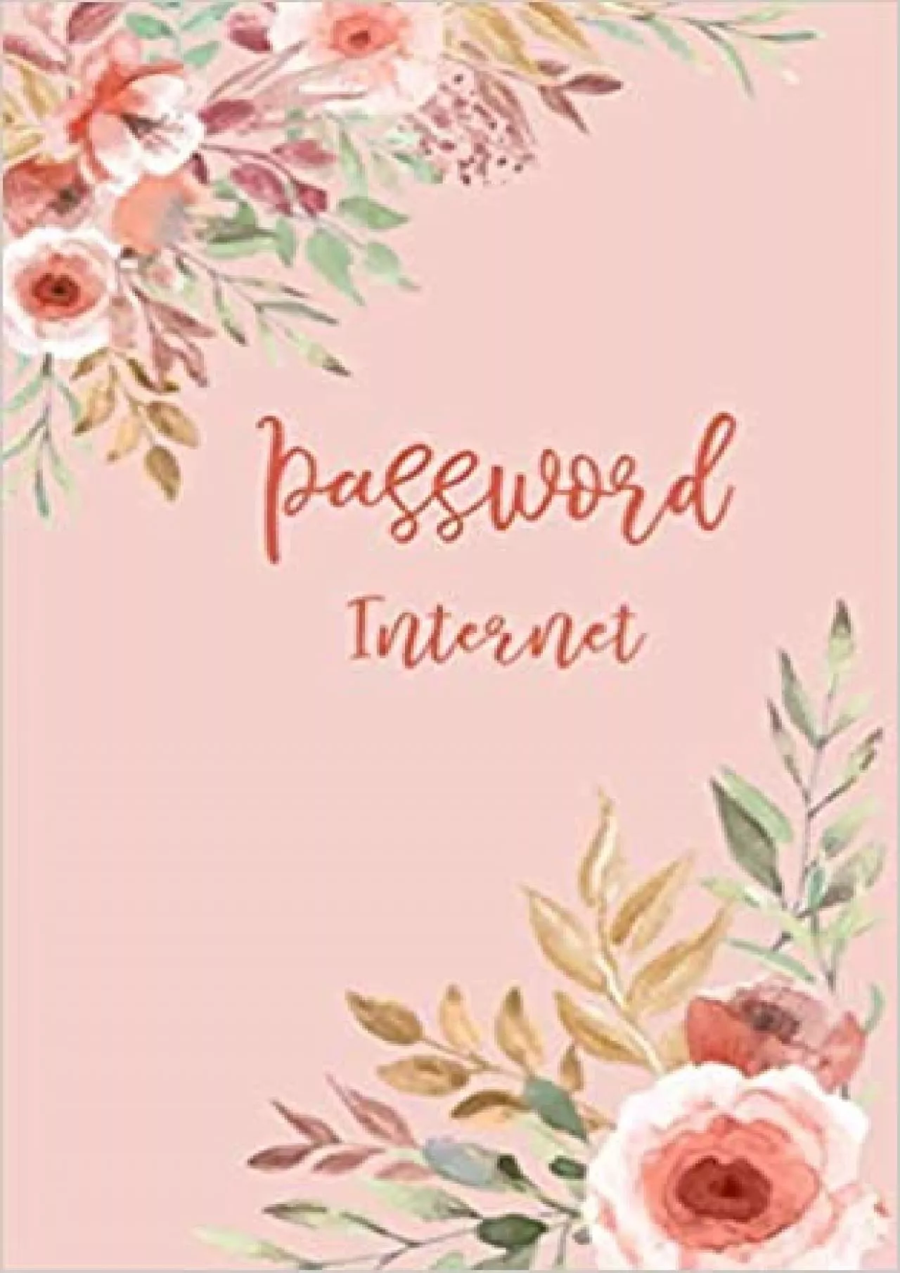 PDF-(BOOK)-Password Internet Internet Password Organizer with Alphabetical Tabs | Usernames