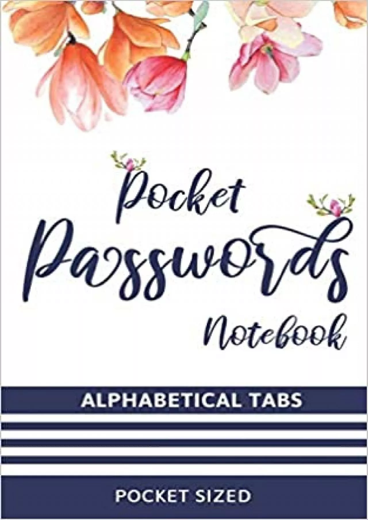 PDF-(BOOK)-Pocket Password Notebook Alphabetized Password Log Book With Tabs | Username And