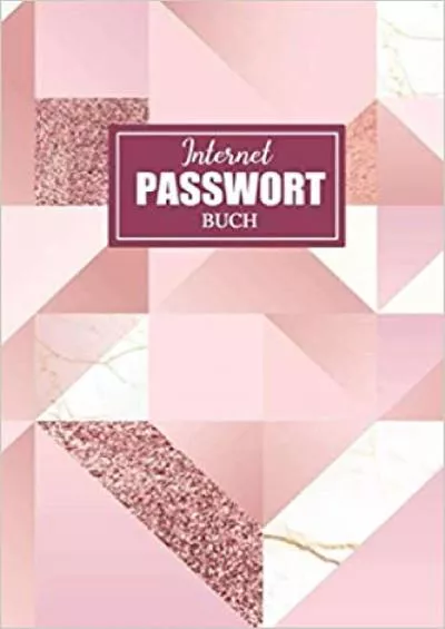 (BOOS)-Internet Passwort Buch Notizbuch um Passwörter und Zugangsdaten einfach zu verwalten und organisieren | Passwort Reminder | Geschenkidee | Gliederung  Seiten | Passwort Logbuch (German Edition)