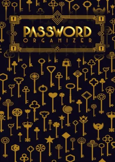 [BEST]-Password Organizer: My Book of Passwords