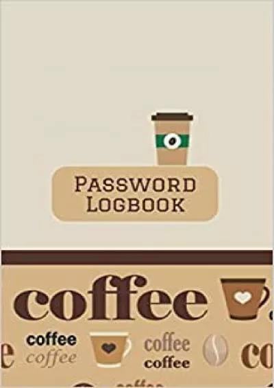 (BOOS)-password logbook for coffeelover Alphabetical notebook for passwords usernames