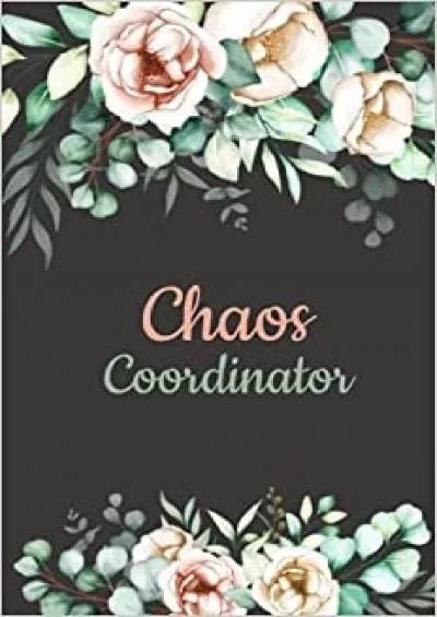 (READ)-Chaos Coordinator - Discreet Password Logbook Simple And Discreet Password Book With Alphabetical Categories To Write Internet Passwords For Adults - Women (Discreet Username And Password Logbook)