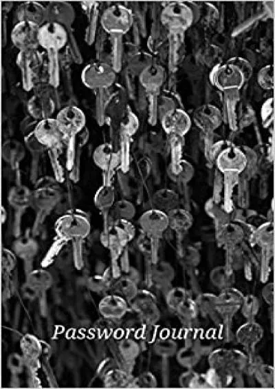 (EBOOK)-Password Journal 80 pages for your Internet Usernames and Passwords