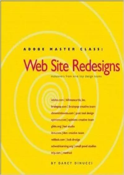 (DOWNLOAD)-Adobe Master Class: Web Site Redesigns