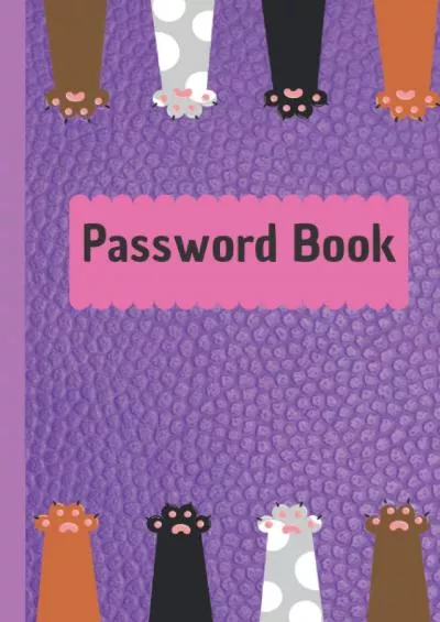 [READ]-Password book with Cat cover design: Internet Password Logbook with Alphabetical Index