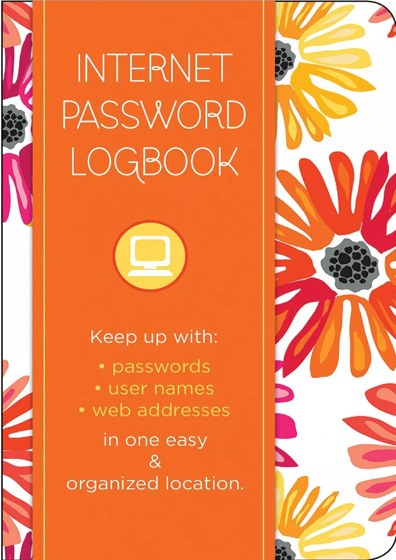 PDF-[FREE]-Internet Password Logbook - Botanical Edition: Keep track of: usernames, passwords,