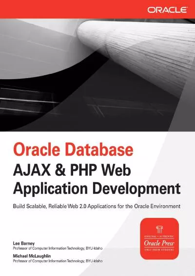 (DOWNLOAD)-Oracle Database Ajax & PHP Web Application Development (Oracle Press)