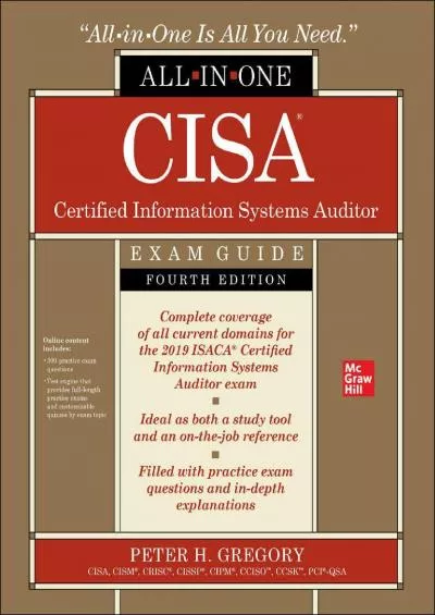 [eBOOK]-CISA Certified Information Systems Auditor All-in-One Exam Guide, Fourth Edition