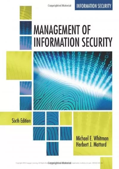 [DOWLOAD]-Management of Information Security