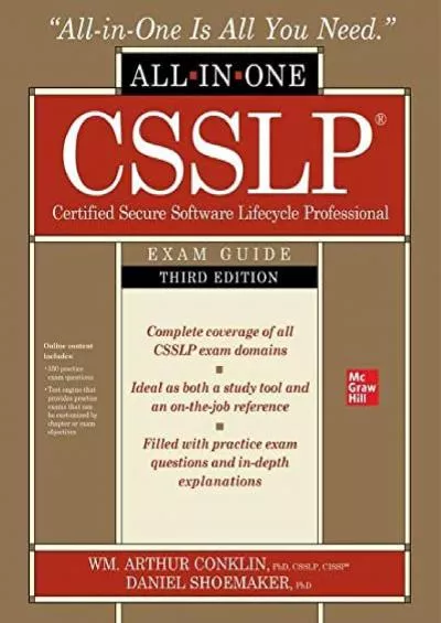 [BEST]-CSSLP Certified Secure Software Lifecycle Professional All-in-One Exam Guide, Third