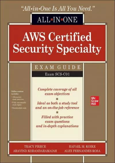 [BEST]-AWS Certified Security Specialty All-in-One Exam Guide (Exam SCS-C01)