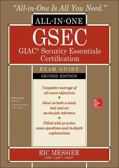 [READING BOOK]-GSEC GIAC Security Essentials Certification All-in-One Exam Guide, Second Edition