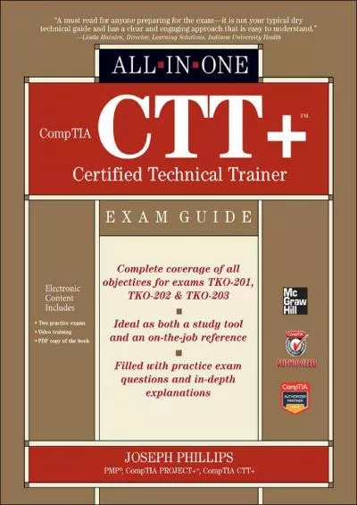 [PDF]-CompTIA CTT+ Certified Technical Trainer All-in-One Exam Guide