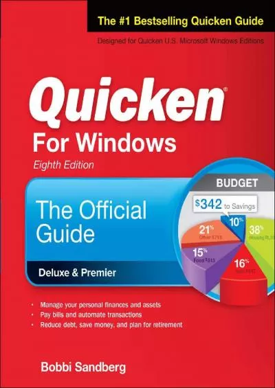 (EBOOK)-Quicken for Windows: The Official Guide, Eighth Edition (Quicken Guide)