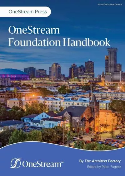 (BOOK)-OneStream Foundation Handbook