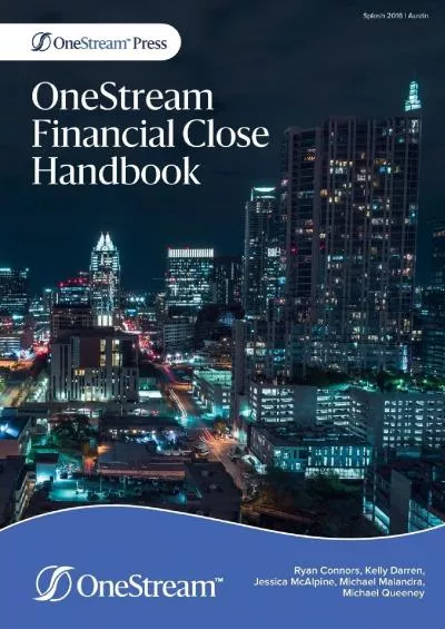 (READ)-OneStream Financial Close Handbook
