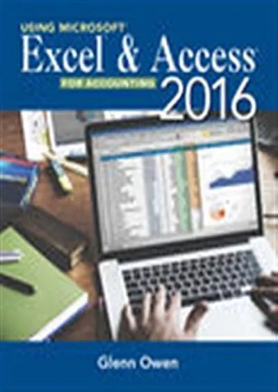 (EBOOK)-Using Microsoft Excel and Access 2016 for Accounting