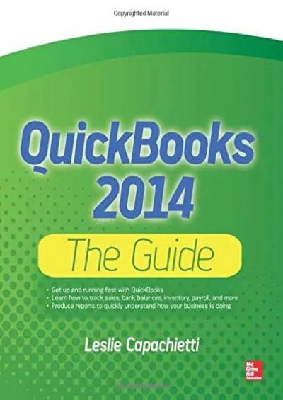 (BOOK)-QuickBooks 2014 The Guide