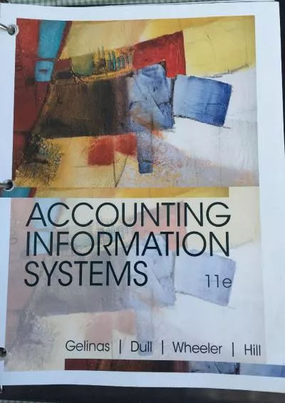 (EBOOK)-Llf Accounting Information Systems