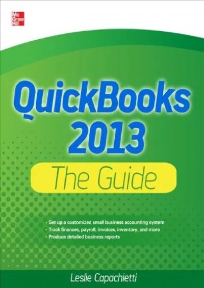 (EBOOK)-QuickBooks 2013 The Guide