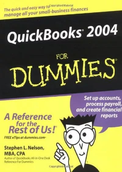 (EBOOK)-QuickBooks 2004 For Dummies