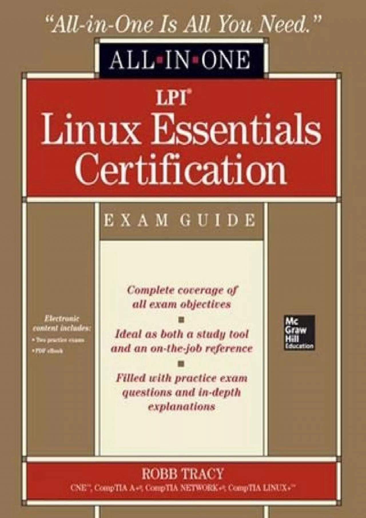 PDF-[READING BOOK]-LPI Linux Essentials Certification All-in-One Exam Guide