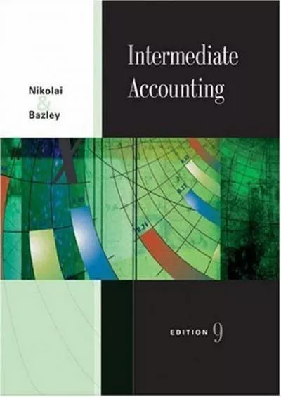 (BOOK)-Intermediate Accounting (9th) Ninth Edition