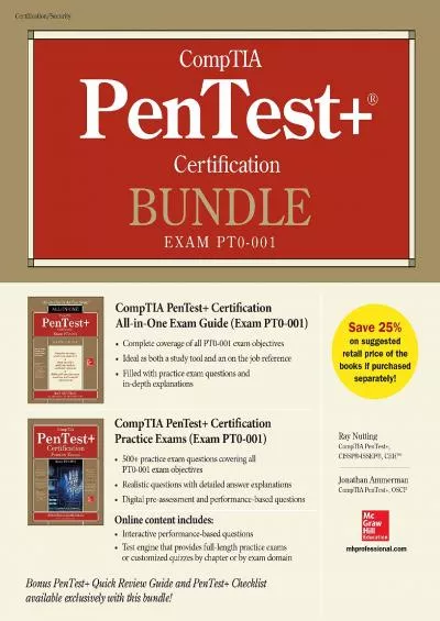 [FREE]-CompTIA PenTest+ Certification Bundle (Exam PT0-001)