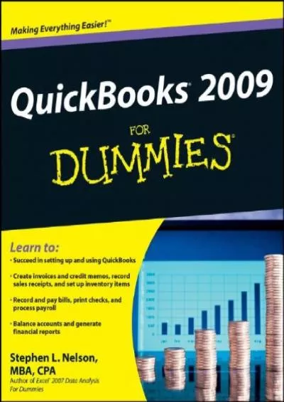 (DOWNLOAD)-QuickBooks 2009 For Dummies