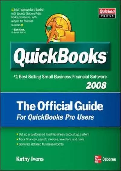 (EBOOK)-QuickBooks 2008: The Official Guide