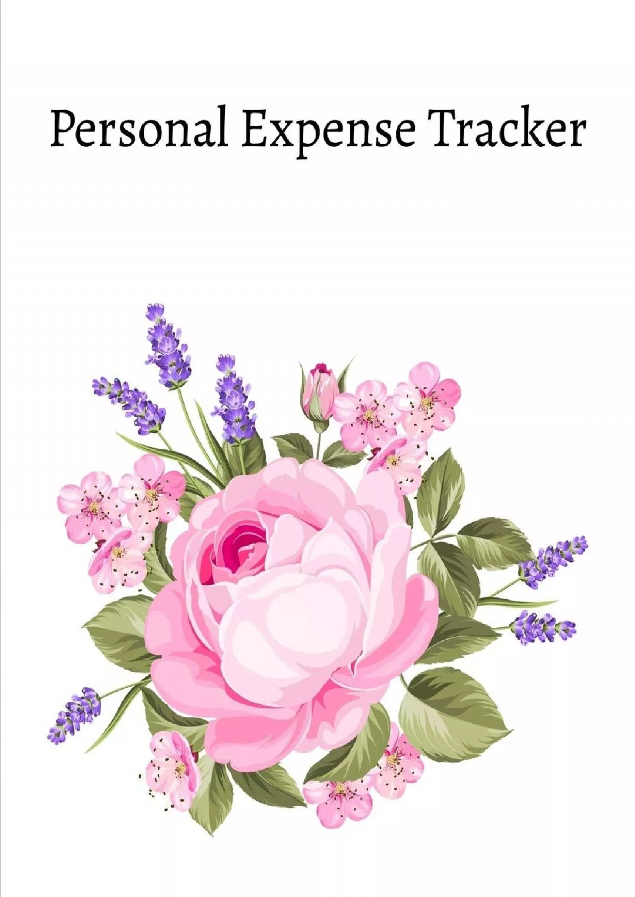 PDF-(BOOK)-Personal Expense Tracker: Personal Organizer Expense Tracker , Budget Planner ,