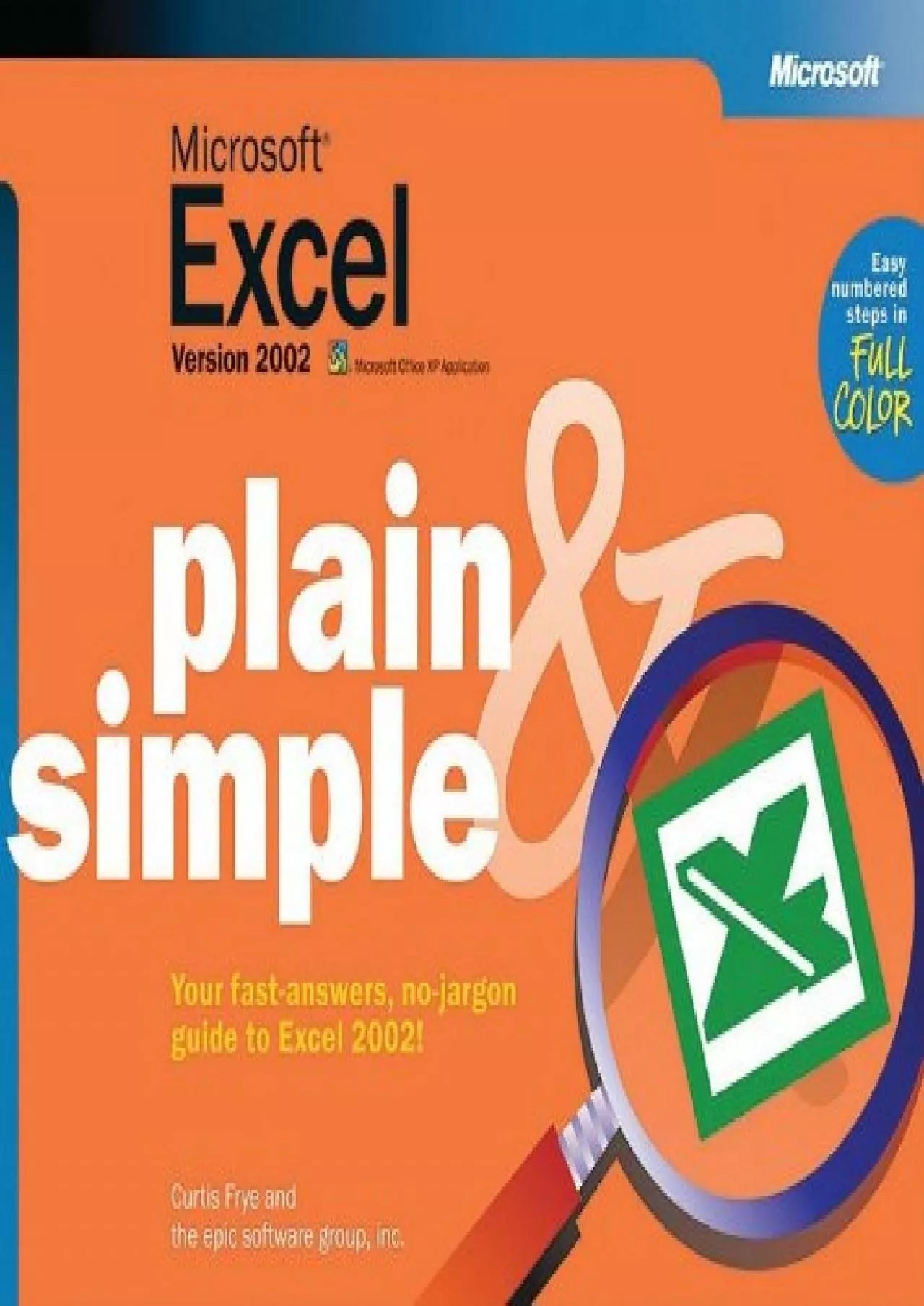 PDF-(READ)-Microsoft® Excel Version 2002 Plain & Simple