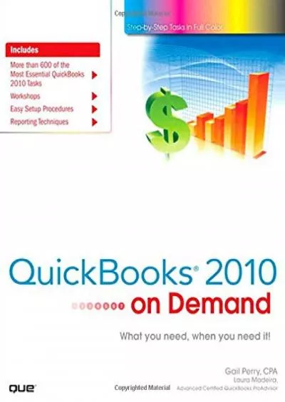 (EBOOK)-Quickbooks 2010 on Demand