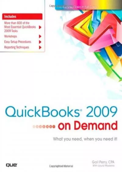 (DOWNLOAD)-Quickbooks 2009 on Demand