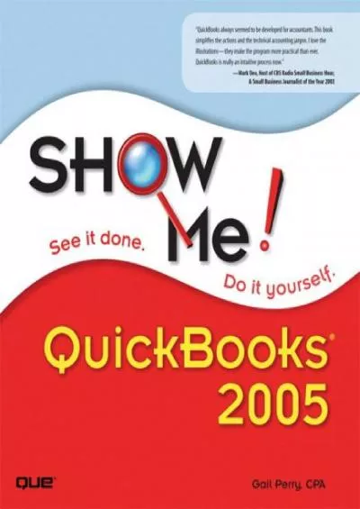 (DOWNLOAD)-Show Me! Quickbooks 2005