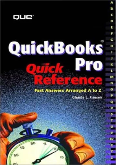 (DOWNLOAD)-QuickBooks Pro Quick Reference (Quick Reference)