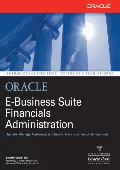 (BOOK)-Oracle E-Business Suite Financials Administration