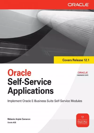 (DOWNLOAD)-Oracle Self-Service Applications (Oracle Press)