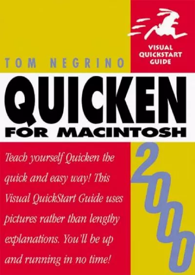 (BOOS)-Quicken 2000 for Macintosh, Second Edition (Visual QuickStart Guide)