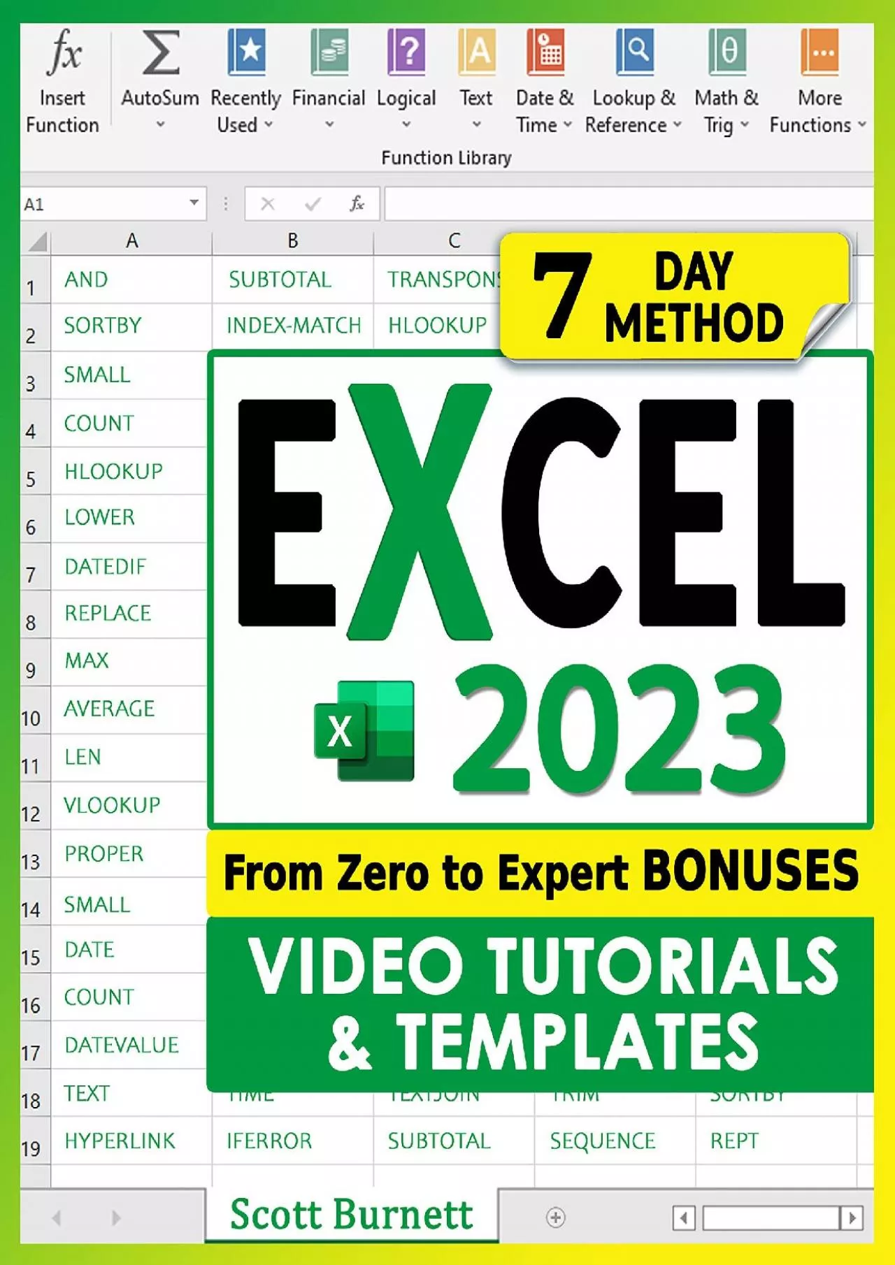 (BOOK)-Excel 2023: The Most Exhaustive Guide to Master Excel Formulas & Functions. From